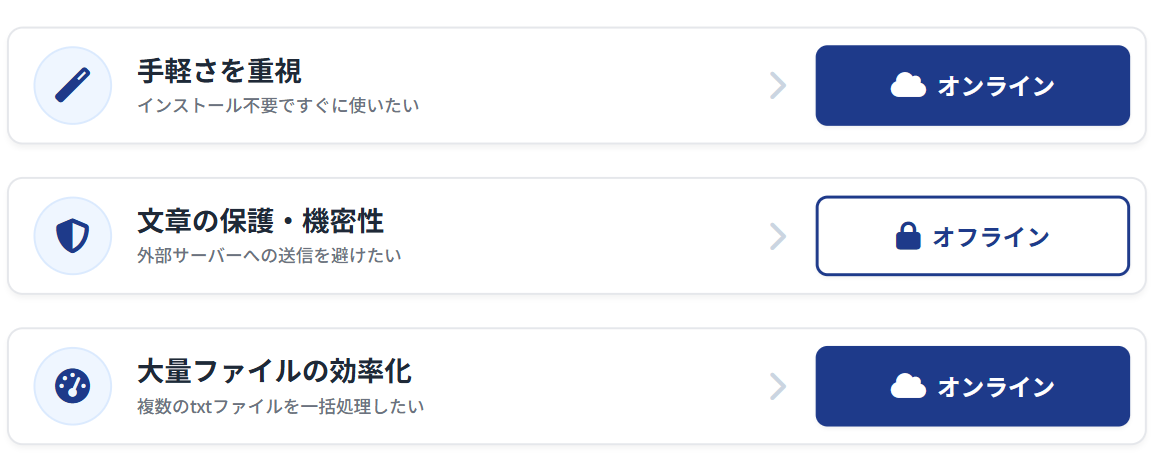 txtファイルを翻訳する3つの代表的な方法